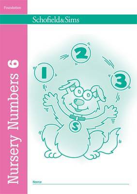 Nursery Numbers Book 6 by Sally Johnson image