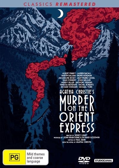 Murder on the Orient Express (1974) on DVD image