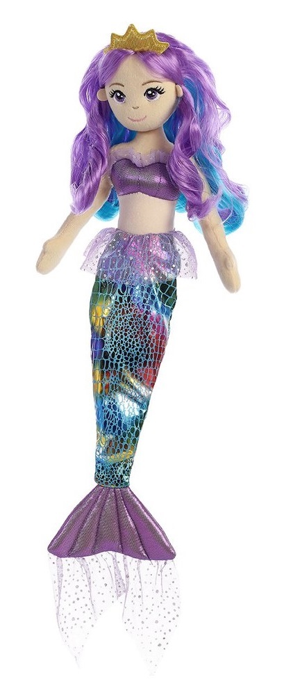 Sea Sparkles: Mermaid - Rainbow Violet (45cm) image