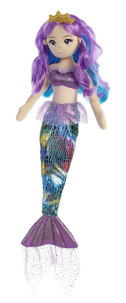 Rainbow Violet - 18" Mermaid Plush image