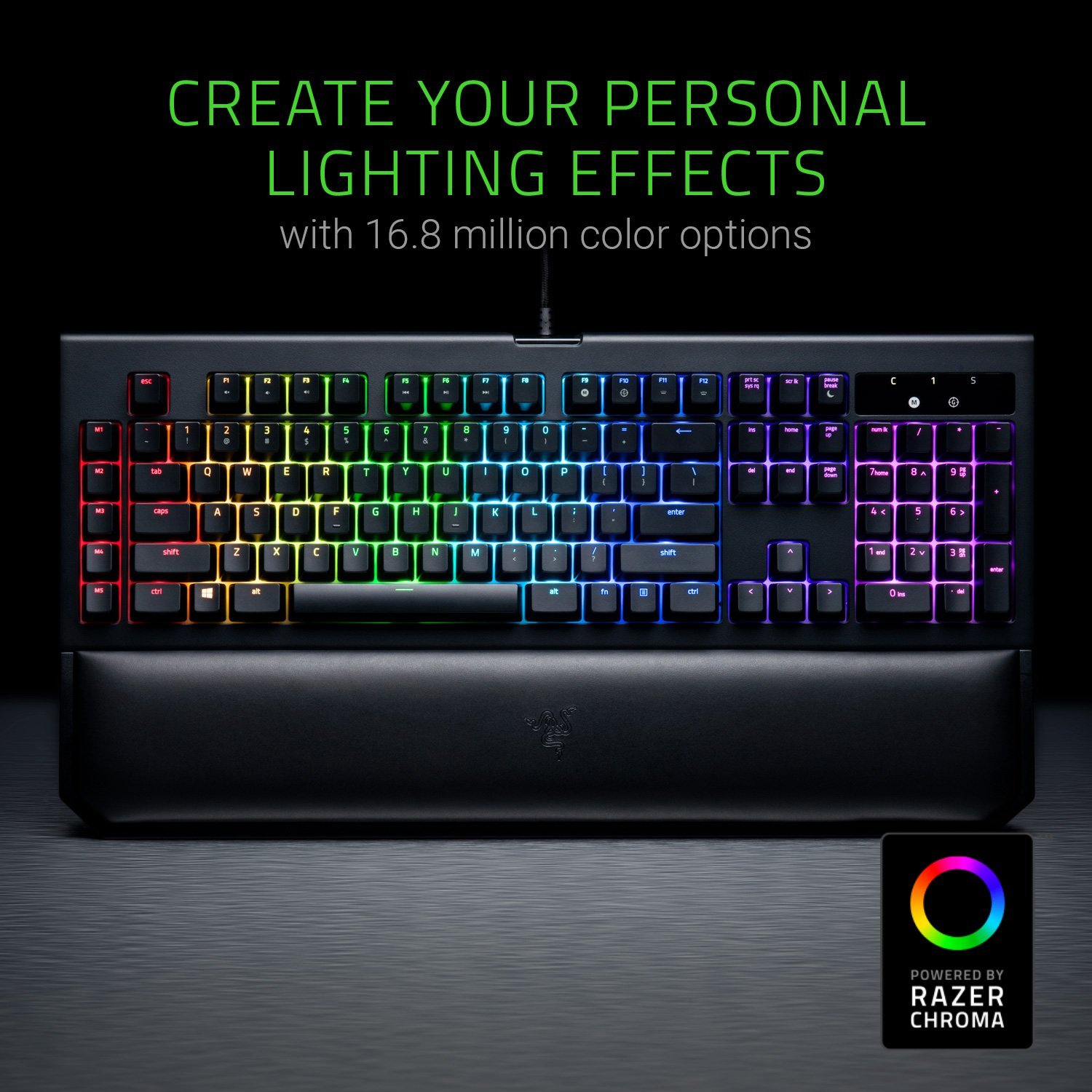 Razer BlackWidow Chroma V2 - Mechanical Gaming Keyboard (Yellow switch) image