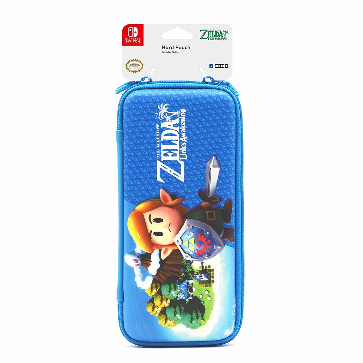 Switch Link's Awakening Edition Hard Pouch by Hori for Switch image
