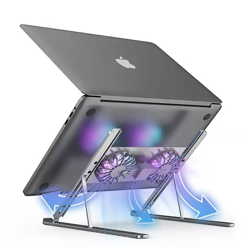 Cooling Fan Laptop Stand at Mighty Ape NZ