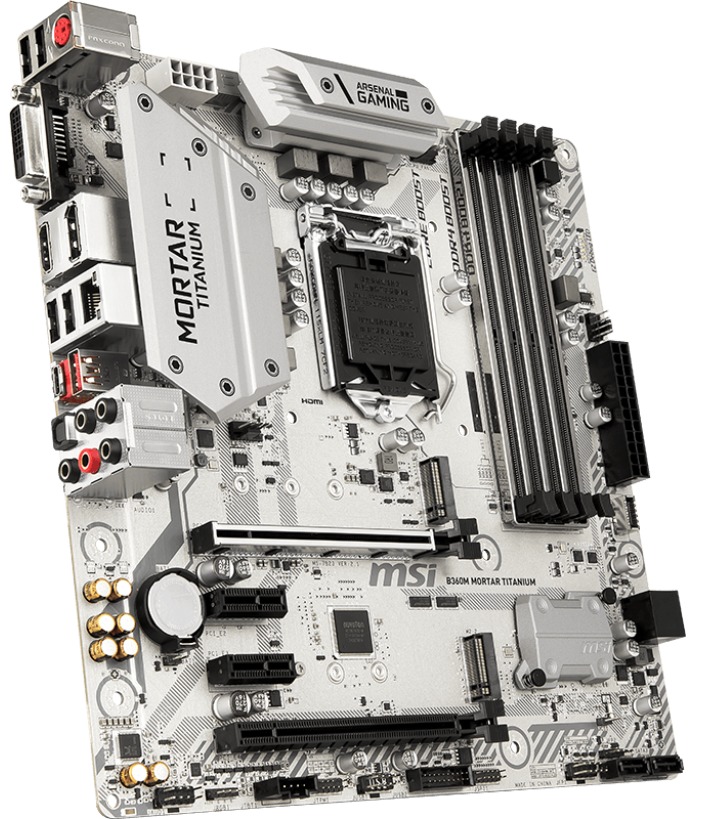 MSI B360M Mortar Titanium Motherboard