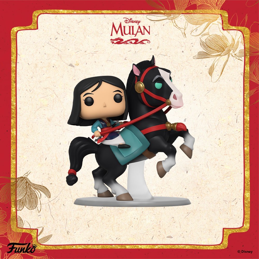 Disney's Mulan: Mulan on Kahn - Pop! Ride Figure