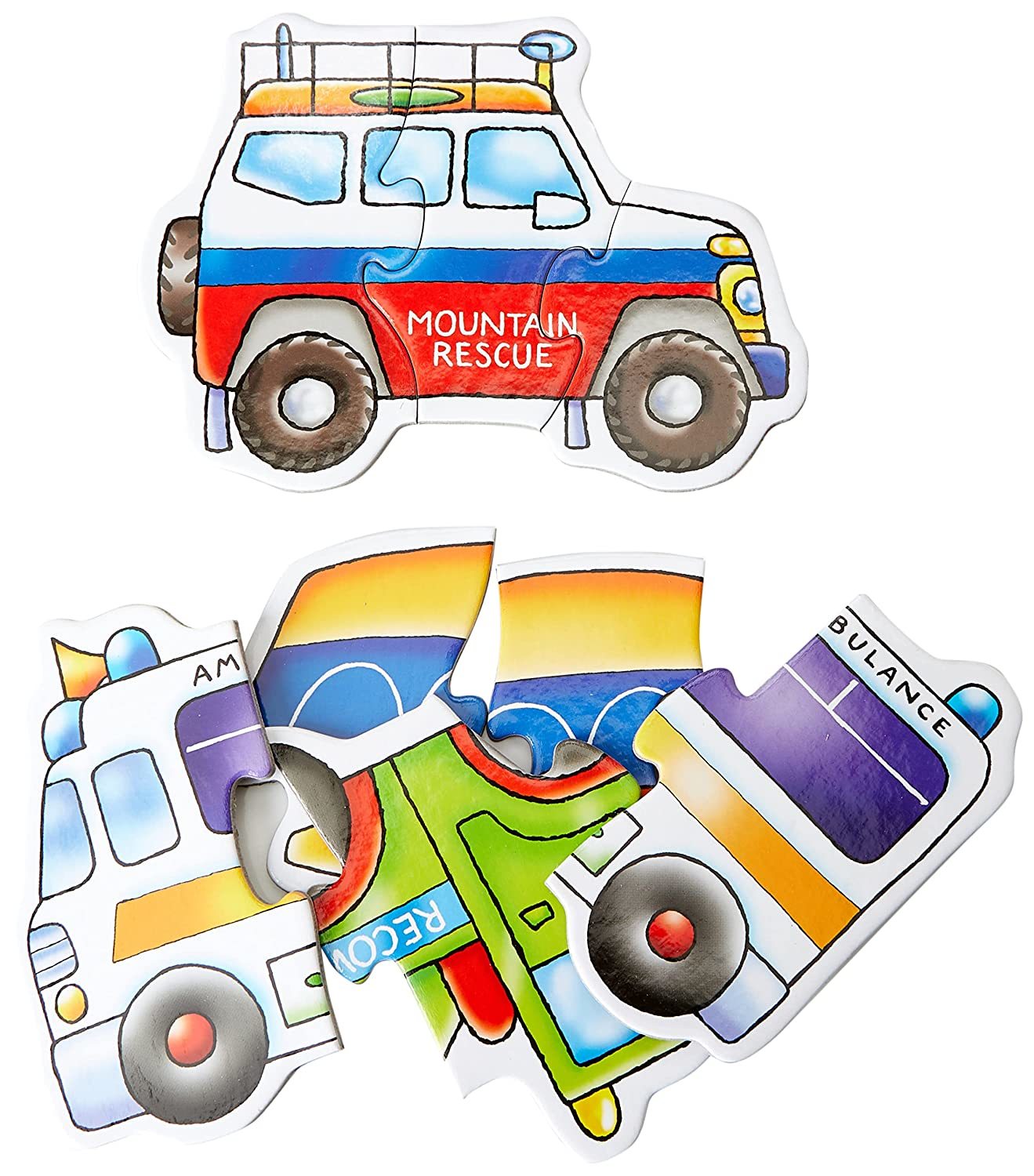 Buy Orchard Toys MultiJigsaw Rescue Squad at Mighty Ape NZ