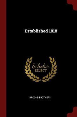 Established 1818 by Brooks Brothers image