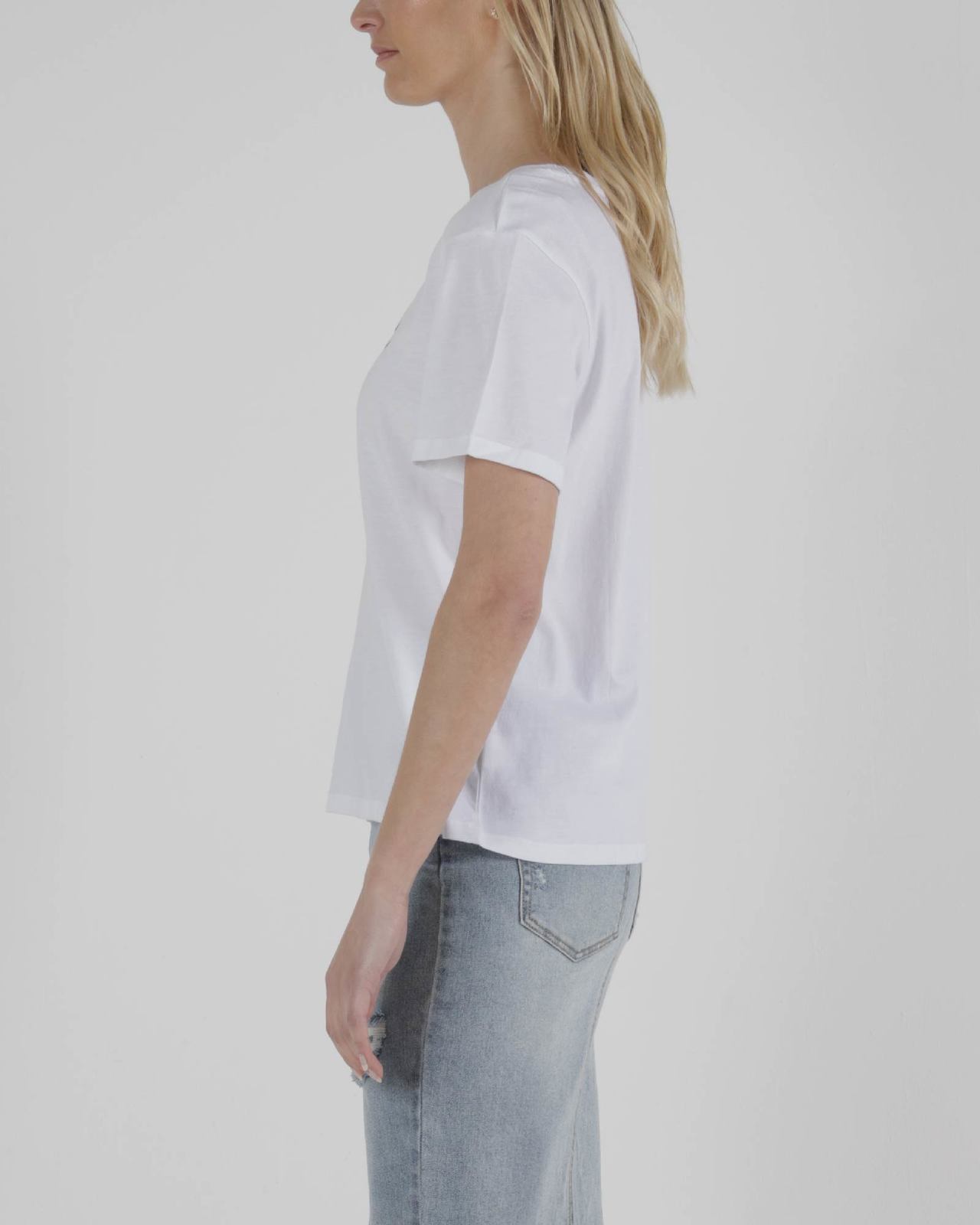 Camille Amore Tee White (Size 14) Women's at Mighty Ape Australia