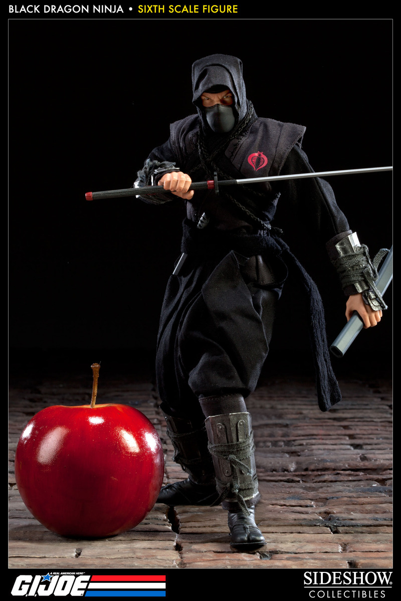 GI Joe Black Dragon Ninja Sixth Scale Figure Images at Mighty Ape NZ