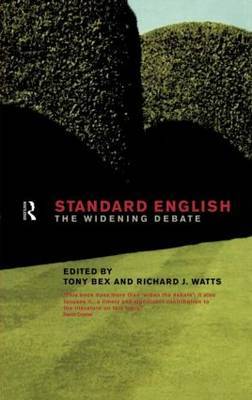 Standard English by Tony Bex image