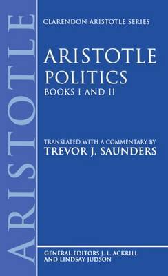 Politics: Books I and II by * Aristotle image