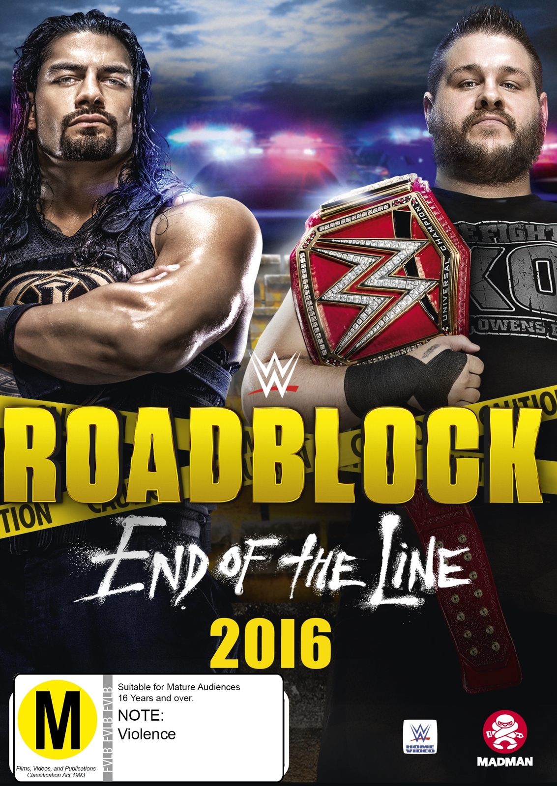 WWE: Roadblock 2016 - End Of The Line on DVD image