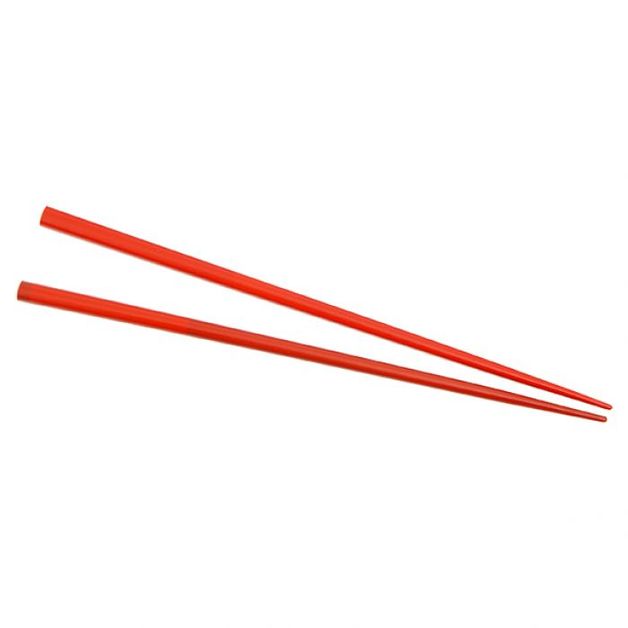 Lacquered Wood Chopsticks Red at Mighty Ape NZ