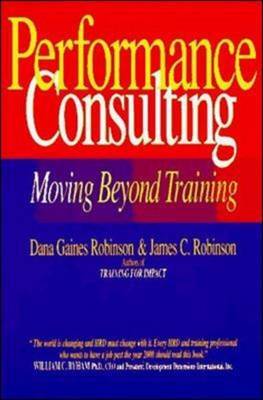 Performance Consulting by Dana Gaines Robinson image