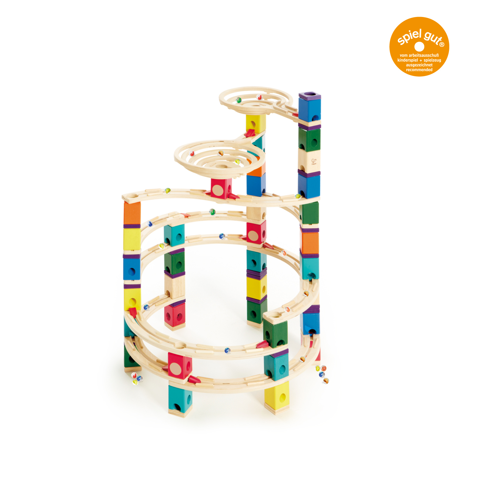 Hape: Quadrilla - The Cyclone Marble Run | Toy | at Mighty Ape Australia