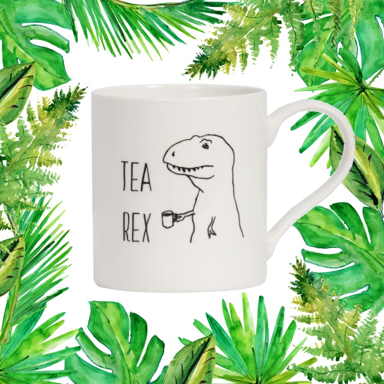 General Eclectic Mug - Tea Rex image