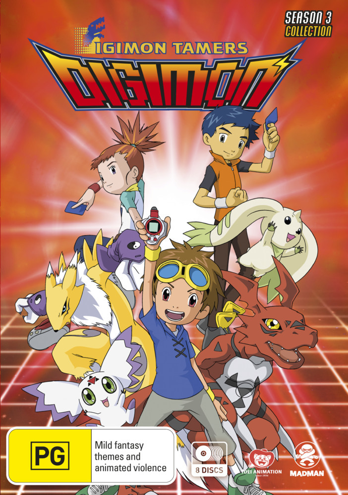 Digimon Tamers - Season 3 Collection on DVD