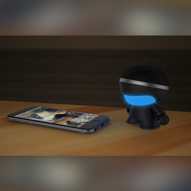 Xoopar Boy: 3" Bluetooth Speaker - Matt Black image