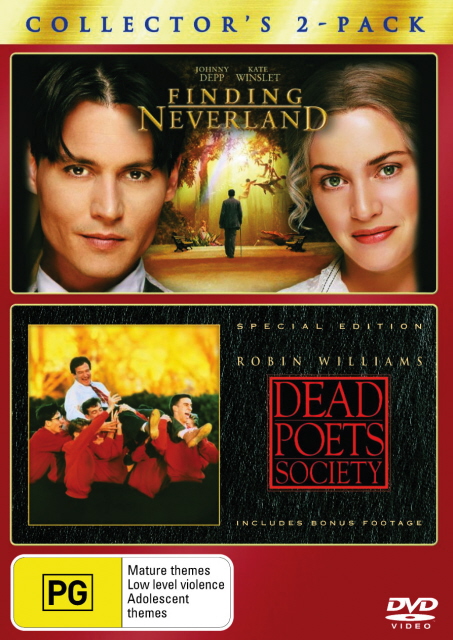 Finding Neverland / Dead Poets Society - Collector's 2-Pack (2 Disc Set) on DVD image