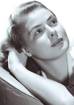 Suedelux Journal - Ingrid Bergman on Hardback