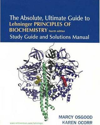 Principles of Biochemistry: Study Guide and Solutions Manual by Albert L. Lehninger image