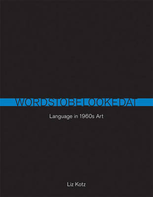 Words to Be Looked At by Liz Kotz image