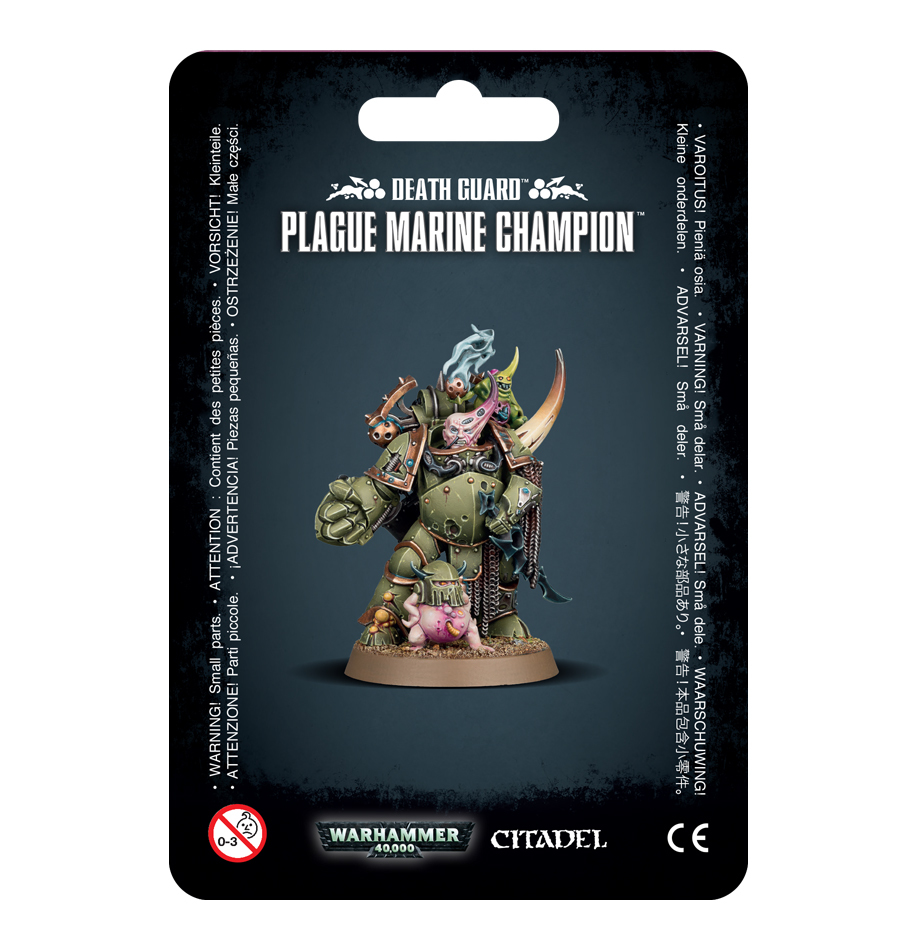 Warhammer 40,000: Death Guard - Plague Marine Champion image