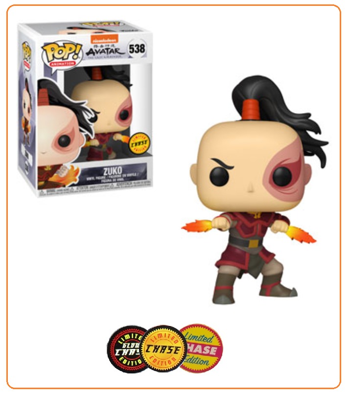 Avatar - Zuko Pop! Vinyl Figure (with a chance for a Chase version!) image