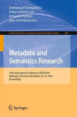 Metadata and Semantics Research image
