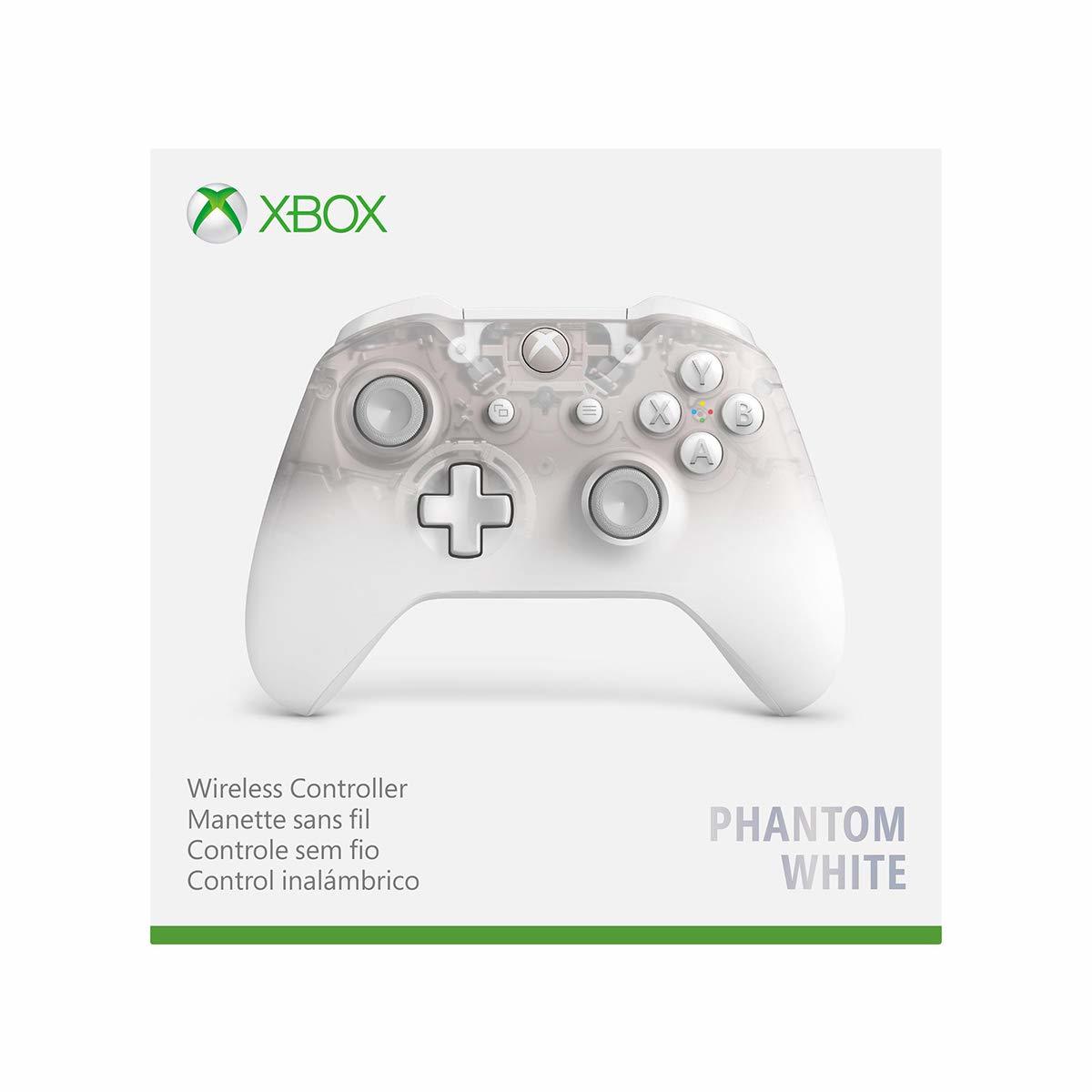 Xbox One Wireless Controller - Phantom White Special Edition for Xbox One image