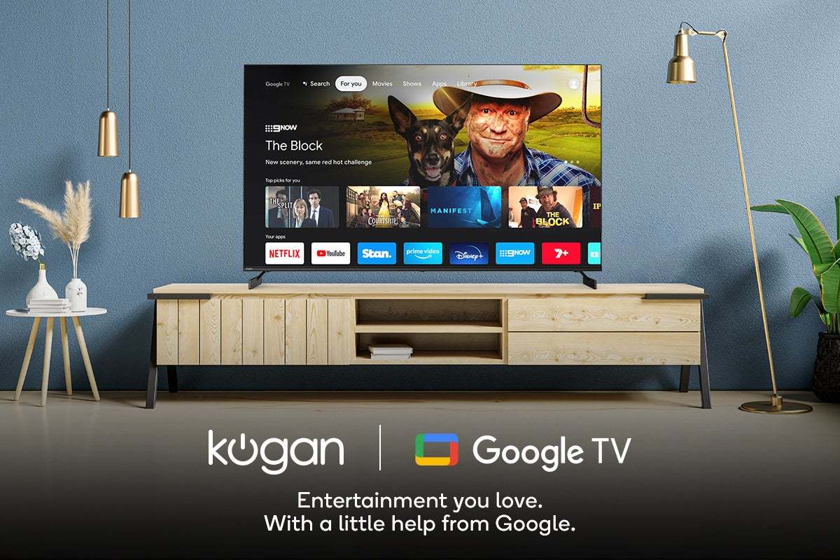 Kogan 50" QLED 4K Smart Google TV at Mighty Ape NZ
