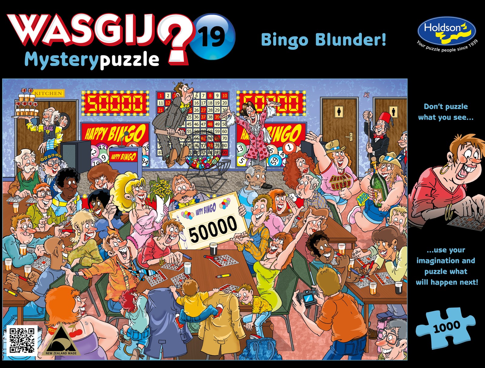 Wasgij: 1000 Piece Puzzle - Mystery #19 (Bingo Blunder) image