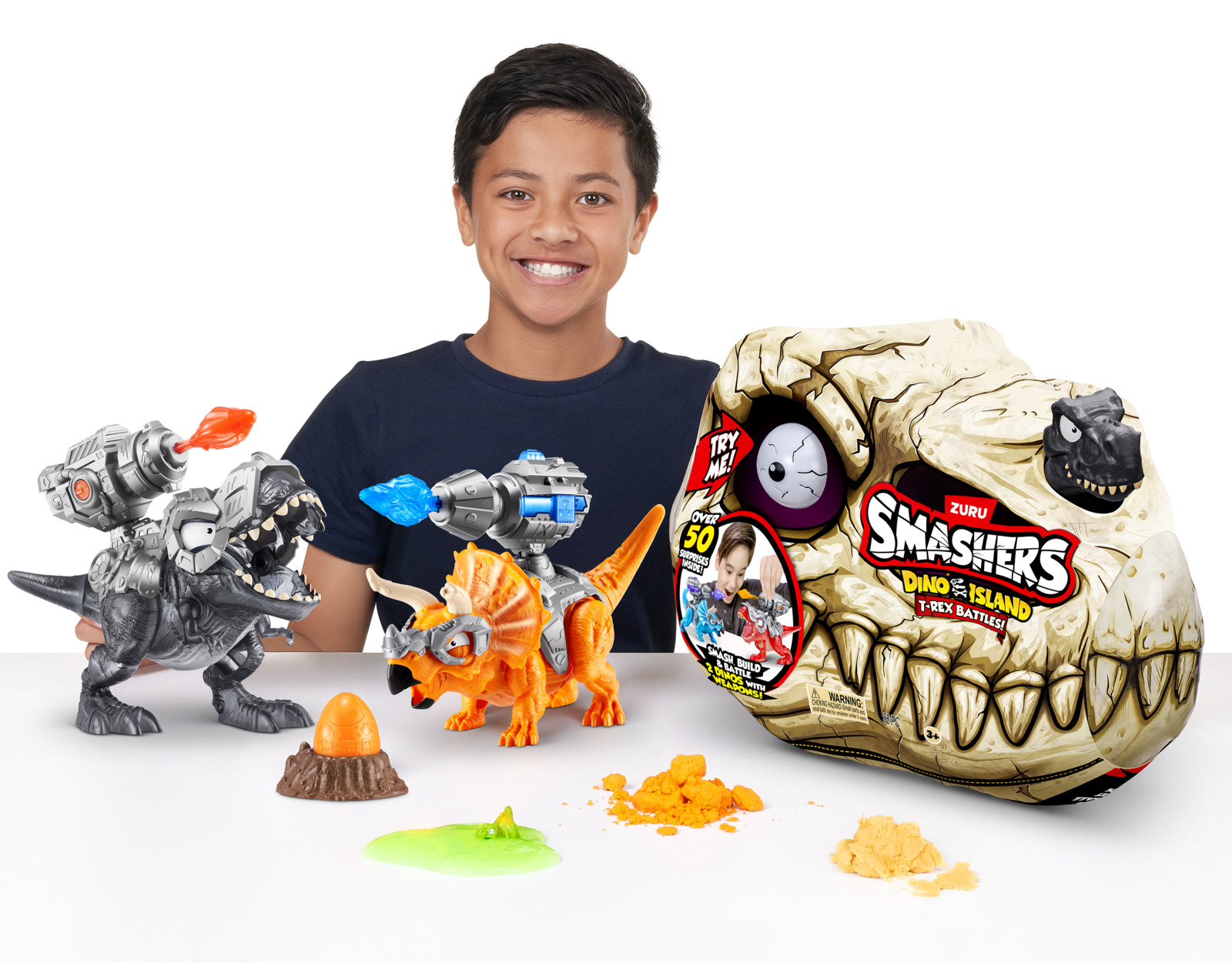 Buy Zuru: Smashers - Dino Island T-Rex Battles at Mighty Ape NZ