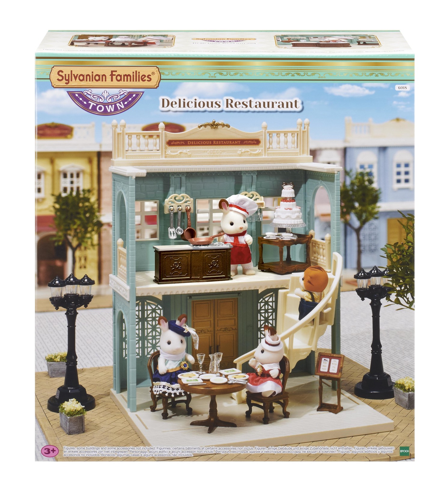 sylvanian families courtyard restaurant