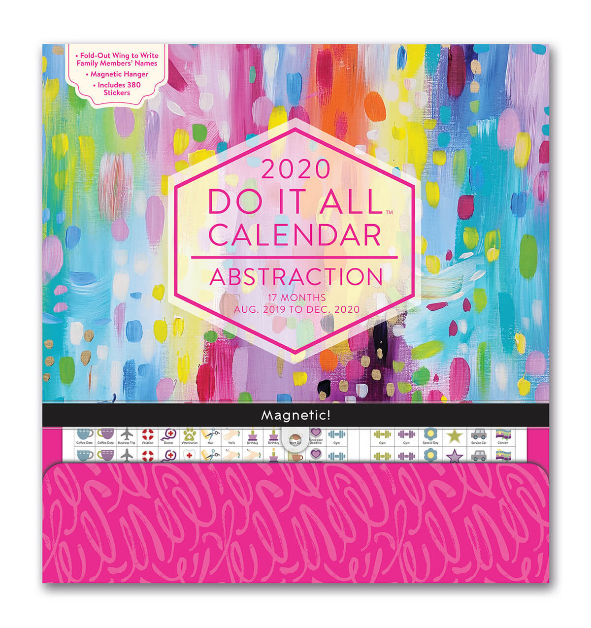 Abstraction 2020 Do It All Wall Calendar