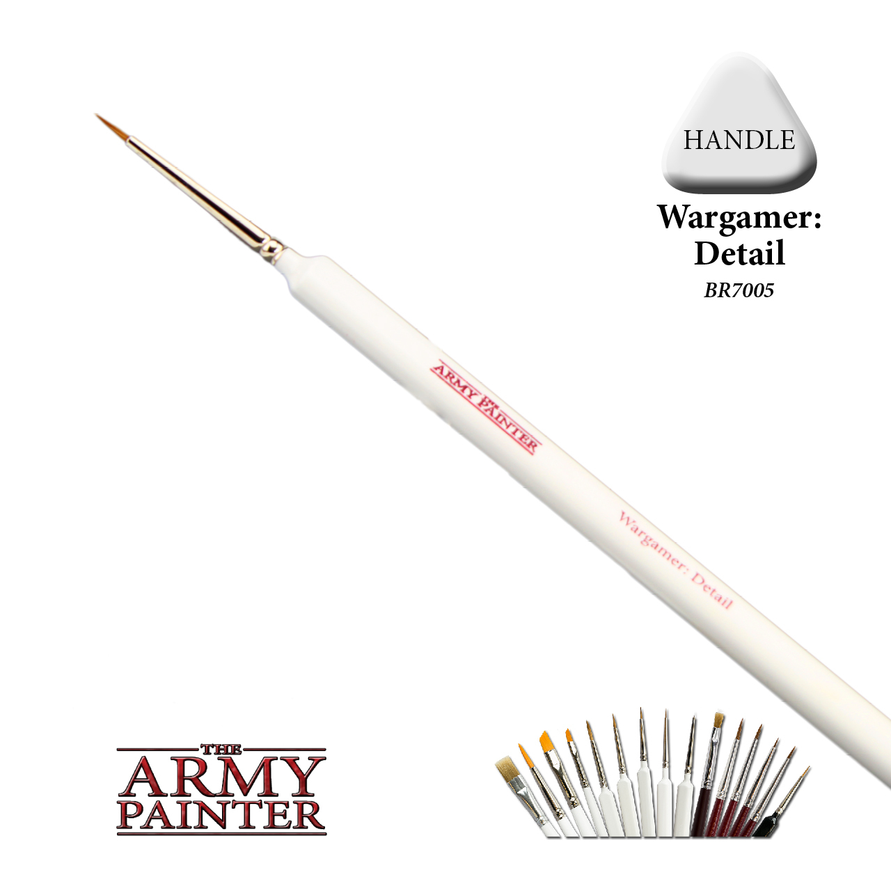 Army Painter: Wargamer Brush - Detail