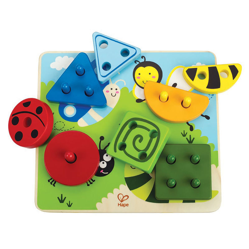 Hape: Build A Bug Sorting Puzzle image