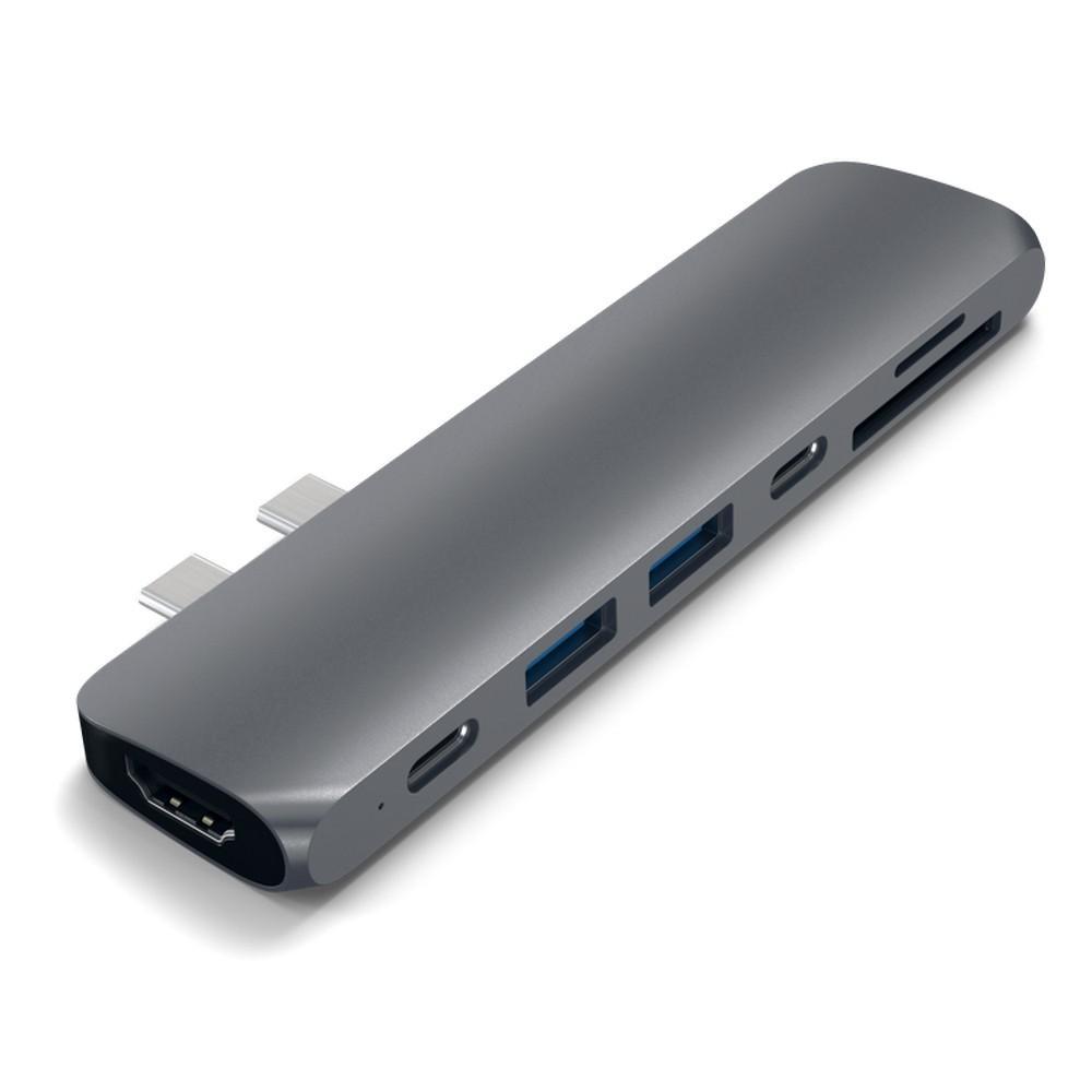 Satechi: Type-C Pro Hub w 4K HDMI & Thunderbolt 3 - Space Grey image