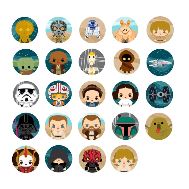 Star Wars - Chibi Pins (Series 4 