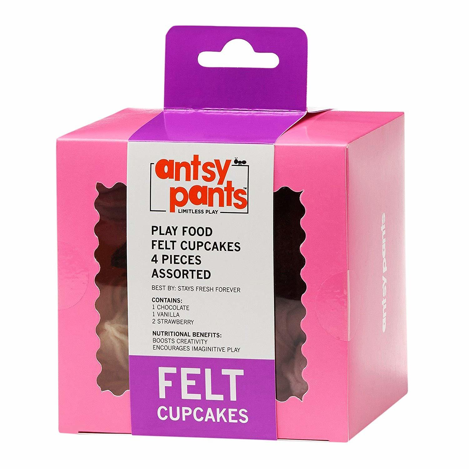 Antsy Pants: Felt Food Playset - Cupcakes image
