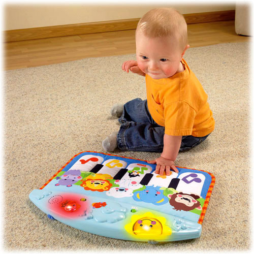 Fisher Price Kick & Play Piano (Cot & Floor)