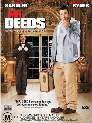 Mr Deeds on DVD image