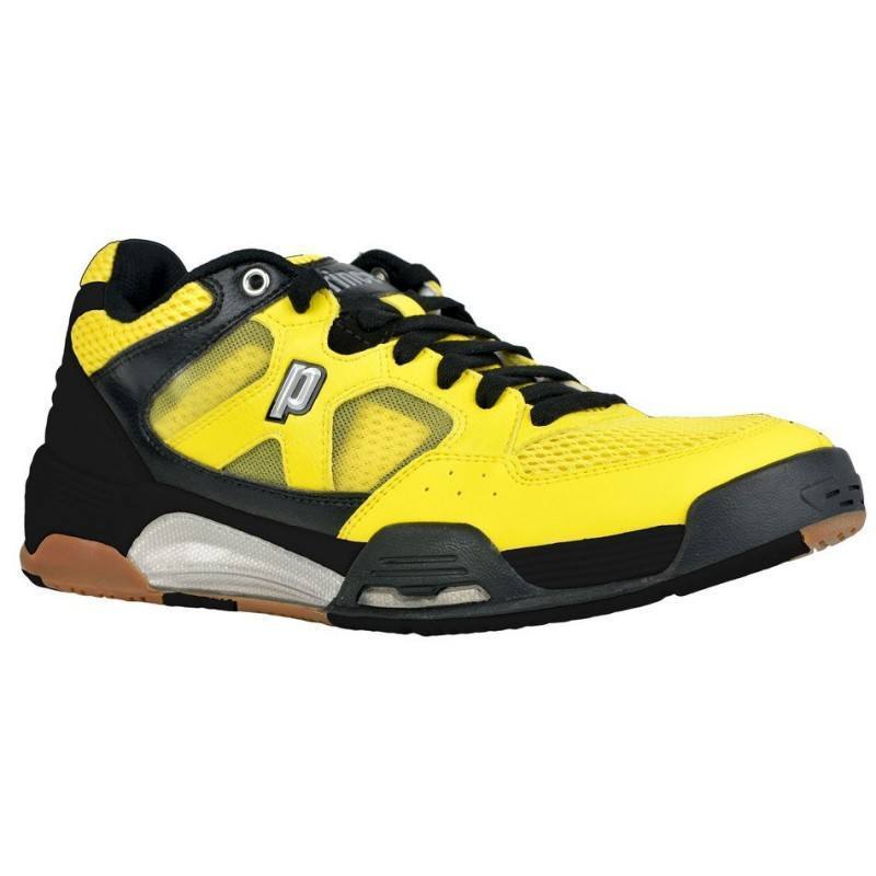 Buy Prince Indoor NFS M Squash Shoes (Black/Yellow) (Size 10) at Mighty