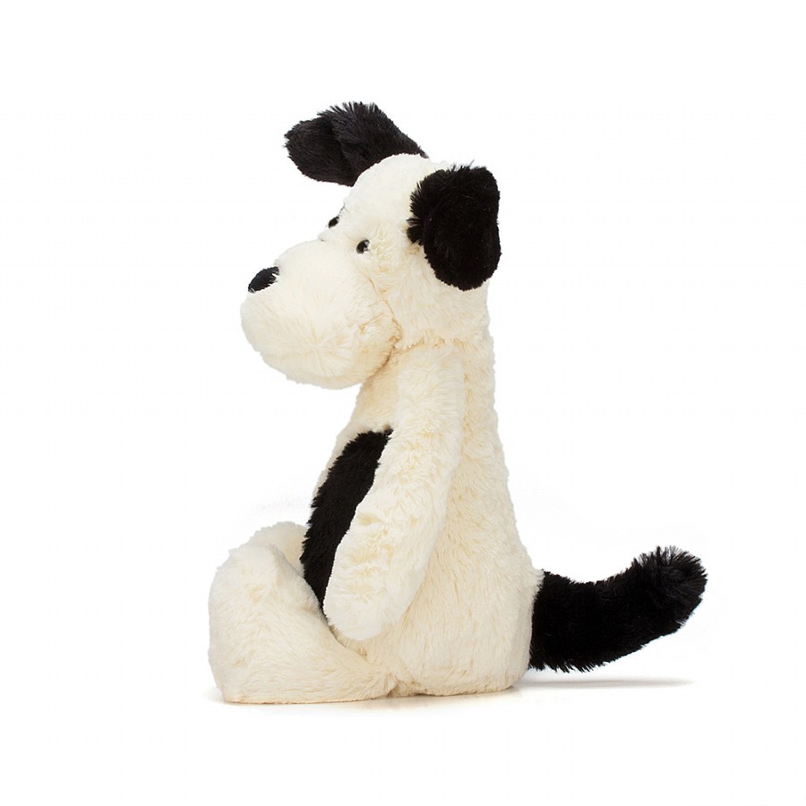 Jellycat: Bashful Puppy - Black & Cream image
