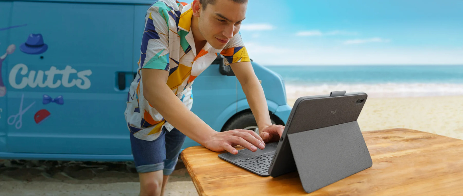 Logitech Combo Touch iPad (10th gen) at Mighty Ape NZ