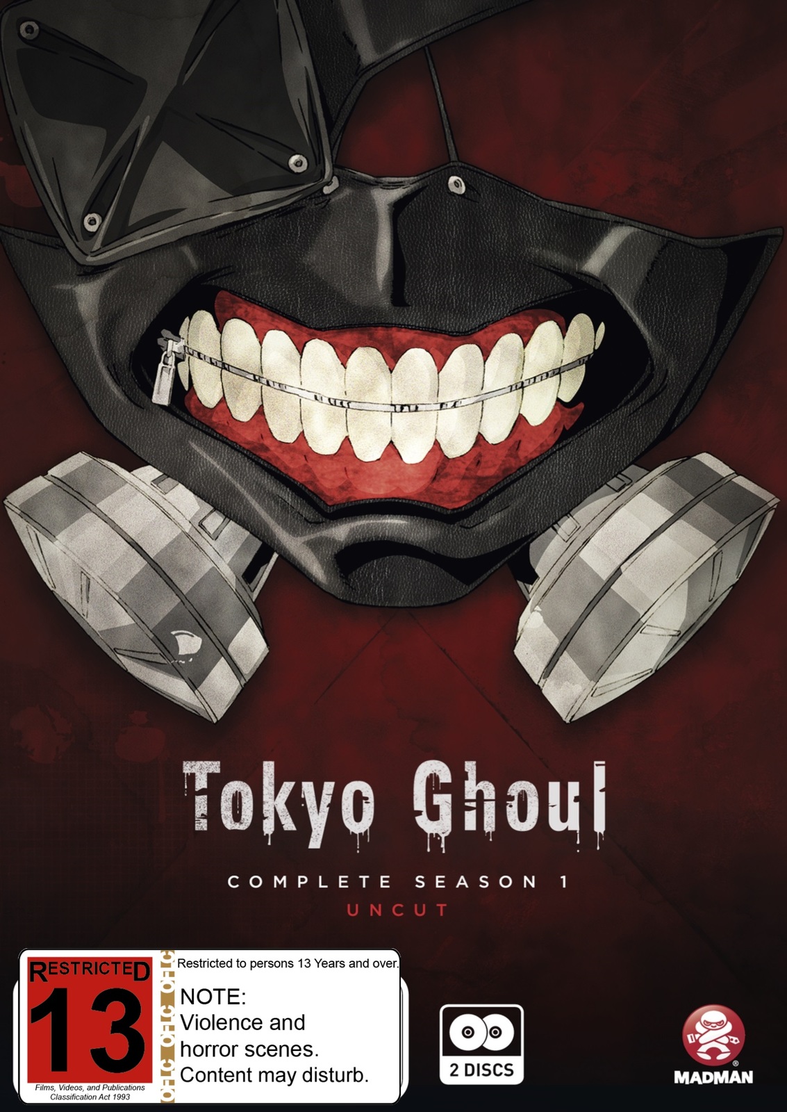 Tokyo Ghoul Season 1 Dvd