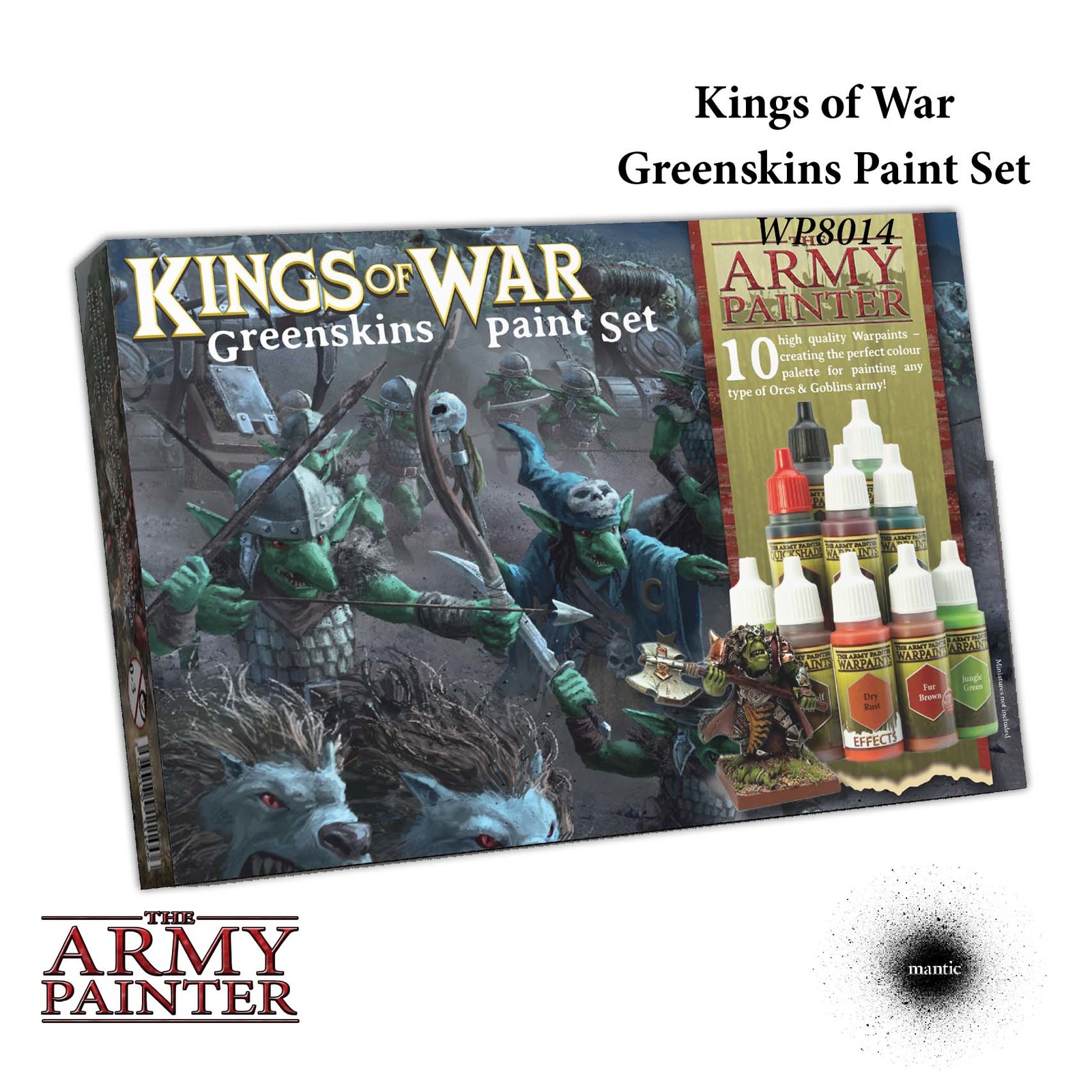 Army Painter Warpaints Kings of War Greenskins Paint Set image