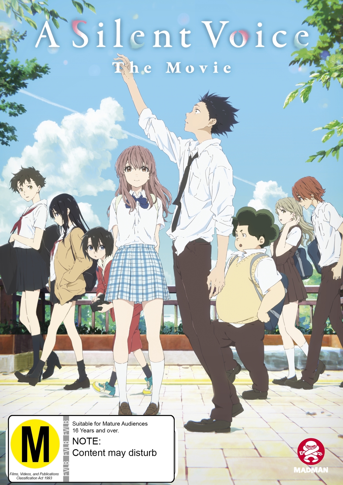 A Silent Voice on DVD image