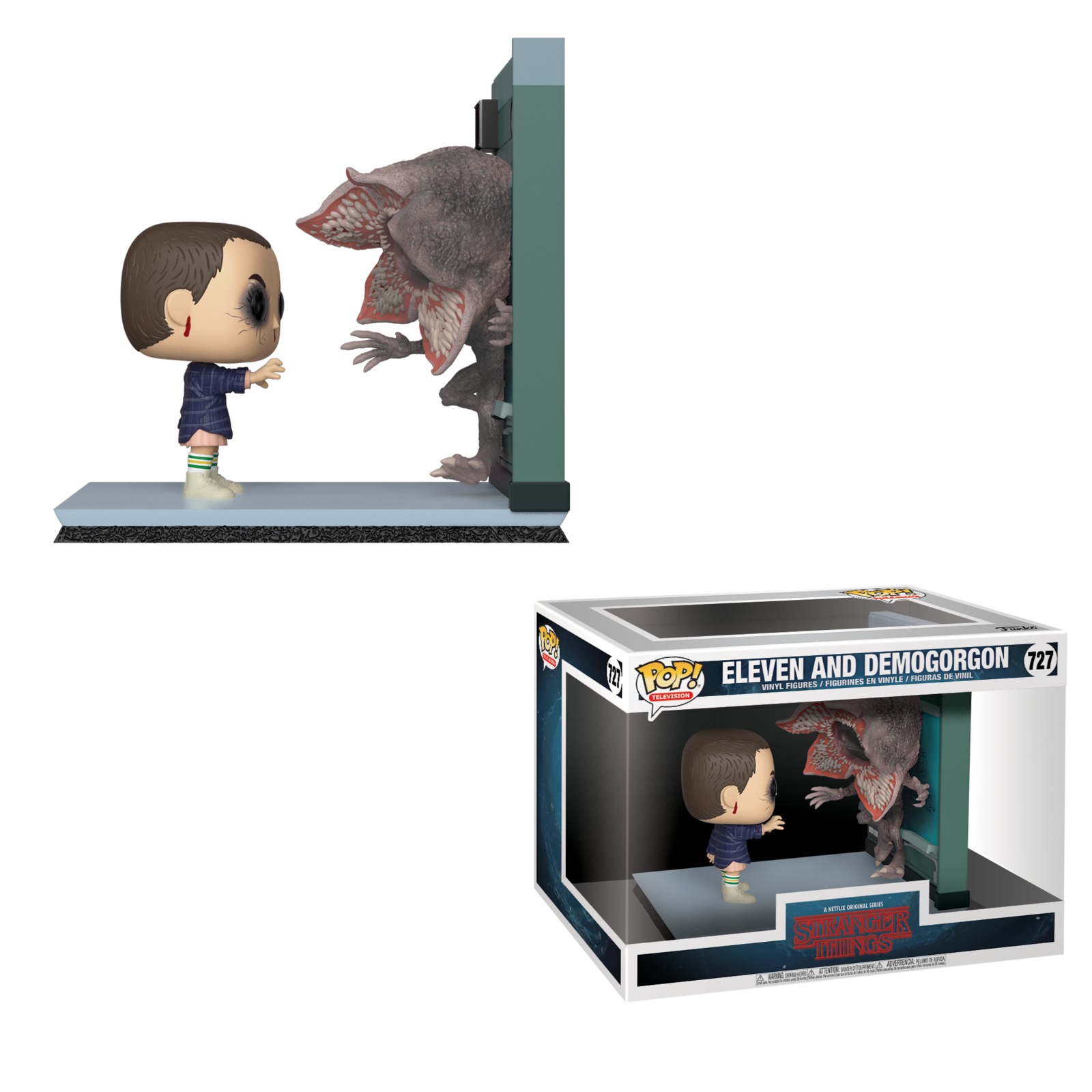 Eleven & Demogorgon - Pop! Movie Moment Figure image