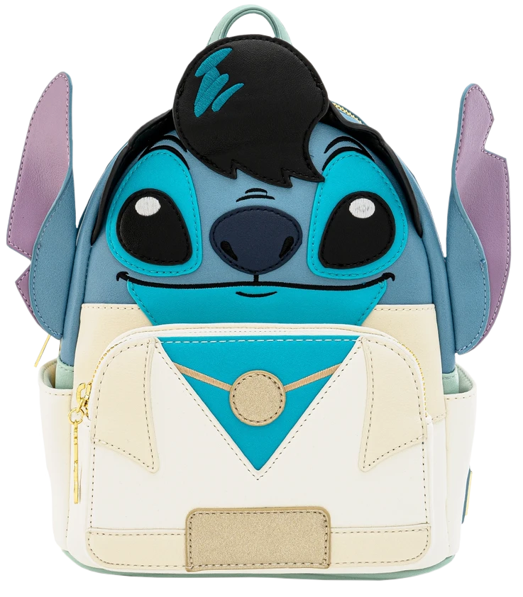 Loungefly Lilo & Stitch Elvis Stitch Backpack Images at Mighty Ape NZ